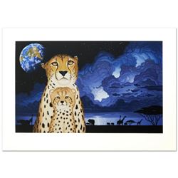  Guardians of the Night  Limited Edition Serigraph by William Schimmel, Numbered and Hand Signed by 