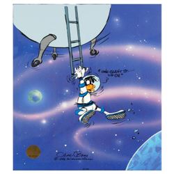  Looney Landing  by Chuck Jones (1912-2002). Limited Edition Animation Cel with Hand Painted Color. 