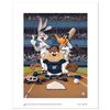 Image 1 : "At the Plate (Brewers)" Numbered Limited Edition Giclee from Warner Bros. with Certificate of Authe