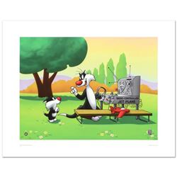  Sylvester & Son, Radio Controlled Jet  Limited Edition Giclee from Warner Bros., Numbered with Holo