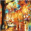 Image 2 : Leonid Afremov "Burst of Autumn" Limited Edition Giclee on Canvas, Numbered and Signed; Certificate 