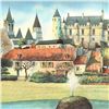 Image 2 : Rolf Rafflewski, "Chateau" Limited Edition Lithograph, Numbered and Hand Signed.