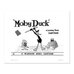  Moby Duck, Axe  Numbered Limited Edition Giclee from Warner Bros. with Certificate of Authenticity.