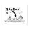 Image 1 : "Moby Duck, Axe" Numbered Limited Edition Giclee from Warner Bros. with Certificate of Authenticity.