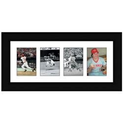 "Pete Rose Photo Series" Framed Set of Pete Rose Highlight Photographs. Includes Certificate of Auth