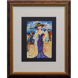 Patricia Govezensky- Original Watercolor "Madam"