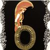 Image 2 : Erte (1892-1990), "Numeral 6" Limited Edition Serigraph, Numbered and Hand Signed with Certificate o