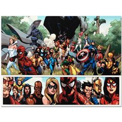 Marvel Comics "Secret Invasion #1" Numbered Limited Edition Giclee on Canvas by Leinil Francis Yu wi