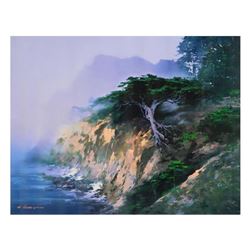 H. Leung, "Big Sur Cypress" Limited Edition on Canvas, Numbered and Hand Signed with Letter of Authe