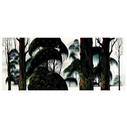 Eyvind Earle (1916-2000), "Forest Magic" Limited Edition Serigraph on Paper; Numbered & Hand Signed;