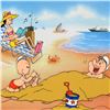 Image 2 : Myron Waldman (1908-2006). "A Day At The Beach" Limited Edition Hand Inked and Painted Animation Cel