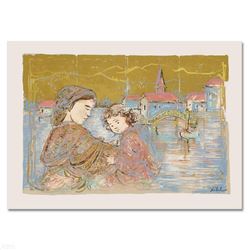  Bridge of Life  Limited Edition Lithograph by Edna Hibel (1917-2014), Numbered and Hand Signed with