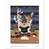 Image 1 : "At the Plate (Devil Rays)" Numbered Limited Edition Giclee from Warner Bros. with Certificate of Au