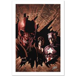  New Avengers #12  Limited Edition Giclee on Canvas by Mike Deodato Jr. and Marvel Comics. Numbered 