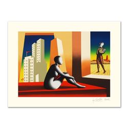 Mark Kostabi,  Windows Of Opportunity  Limited Edition Serigraph, Numbered and Hand Signed with Cert