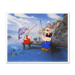 "The Big One" Limited Edition Hand Painted Animation Cel. Numbered and Hand Signed by Myron Waldman 