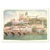 Image 1 : Rolf Rafflewski, "Chateau" Limited Edition Lithograph, Numbered and Hand Signed.