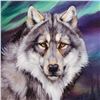 Image 2 : "Wolf Lights II" Limited Edition Giclee on Canvas by Martin Katon, Numbered and Hand Signed with COA