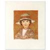 Image 1 : "Jill Ann" Limited Edition Lithograph by Edna Hibel (1917-2014), Numbered and Hand Signed with Certi