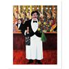 Image 1 : Guy Buffet, "Monsieur Henri" Limited Edition Serigraph; Numbered and Hand Signed with Certificate of