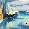 Image 2 : Georges Lambert (1919-1998), "Le Harve" Limited Edition Lithograph, Numbered and Hand Signed.