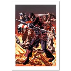  Hawkeye: Blind Spot #1  Limited Edition Giclee on Canvas by Mike Perkins and Marvel Comics. Numbere