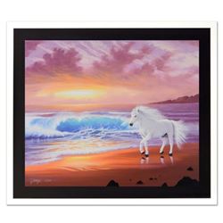 Jon Rattenbury,  Shores of Grace  Limited Edition Giclee on Canvas, Numbered and Hand Signed by the 