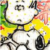 Image 2 : "Super Sneaky" Limited Edition Hand Pulled Original Lithograph by Renowned Charles Schulz Protege, T