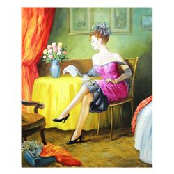 Taras Sidan- Original Oil on Canvas "Love Letter"