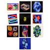 Image 1 : Victor Vasarely (1908-1997), "Hommage Al'hexagone Portfolio" Includes 10 Heliogravure Prints, Titled