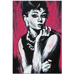 "Audrey Hepburn (Fabulous)" Limited Edition Giclee on Canvas by David Garibaldi, Numbered from Minia