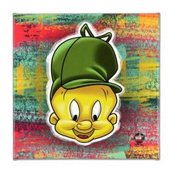 Looney Tunes,  Elmer Fudd  Numbered Limited Edition on Canvas with COA. This piece comes Gallery Wra