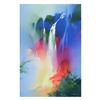 Image 1 : Thomas Leung, "Tranquil Falls" Limited Edition on Canvas, Numbered and Hand Signed with Letter of Au