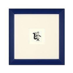  Pepe Le Pew  Framed Limited Edition Etching with Hand-Tinted Color and Numbered.