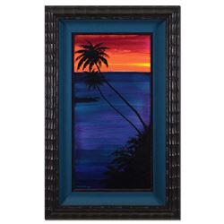 Wyland, "Paradise Found #13" Framed Original Oil Painting on Canvas, Hand Signed with Certificate of