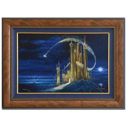 Peter (1913-2007) and Harrison Ellenshaw, "Gold Castle" Framed Limited Edition Giclee on Canvas 36" 