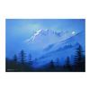 Image 1 : Richard Leung, "Snow Mountain" Limited Edition on Canvas, Numbered and Hand Signed with Letter of Au