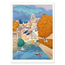 Georges Lambert (1919-1998), "Vannes" Limited Edition Lithograph, Numbered and Hand Signed.