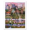 Image 1 : "Springtime in Central Park" Limited Edition Lithograph by Jane Wooster Scott, Numbered and Hand Sig