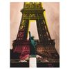 Image 1 : Ringo Daniel Funes, (Protege of Andy Warhol's Apprentice, Steve Kaufman), "Eiffel Tower" One-of-a-Ki