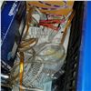 Image 5 : CRATE OF STRING LIGHTS, SOLAR LIGHTS, AND MOTION LIGHT