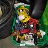 Image 2 : FISHING REELS, JUMPER CABLES, TOOLS, AND REAR VIEW EXTENSIONS