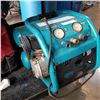 Image 1 : MAKITA 2.5HP ELECTRIC TWIN TANK COMPRESSOR - TESTED AND WORKING