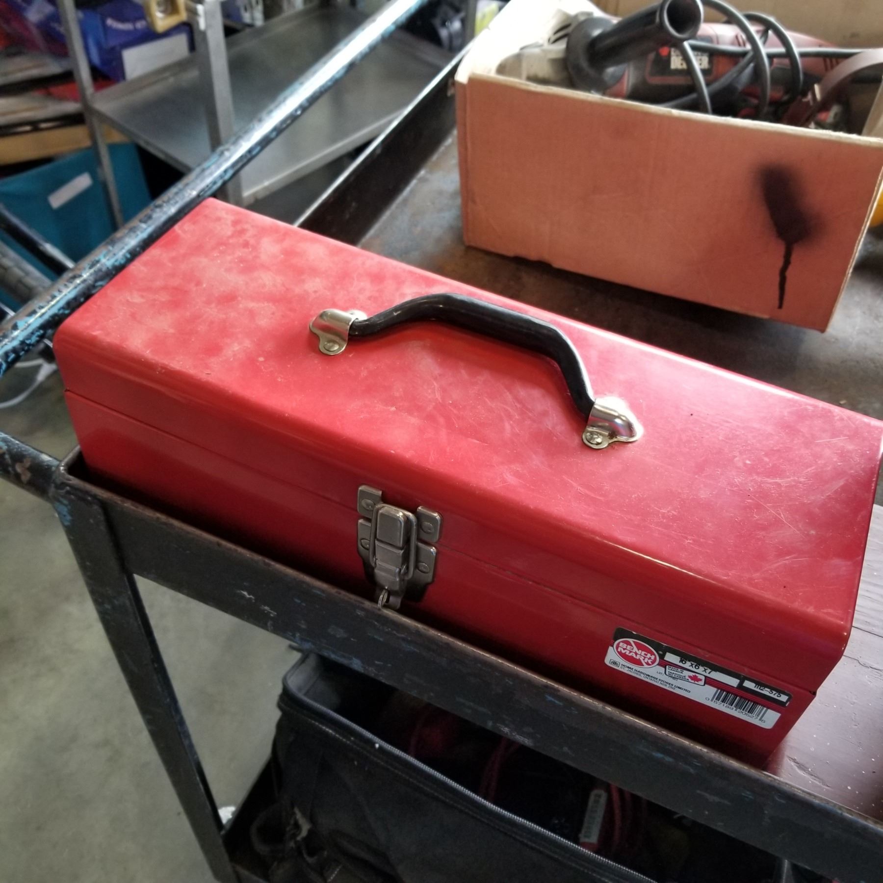 BENCHMARK TOOL BOX W/ SOCKETS AND WRENCHES