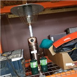 3FT PROPANE HEATER - TESTER AND WORKING W/ 2 PROPANE TANKS