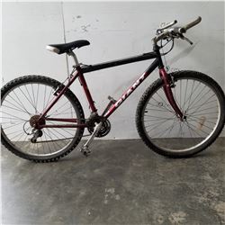 RED AND BLACK GIANT BIKE