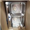 Image 1 : NEW STAINLESS DOUBLE SINK