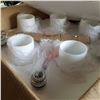 Image 3 : 2 NEW CHANDELIERS AND CEILING LIGHT