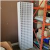 Image 1 : 30 PANELS OF GRID WALL AND OVER 350 GRID WALL HOOKS AND CONNECTORS