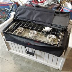 CAMP CHEF EXPEDITION 3 PROPANE 3 BURNER CAMP STOVE WITH LEGS AND CARRY CASE